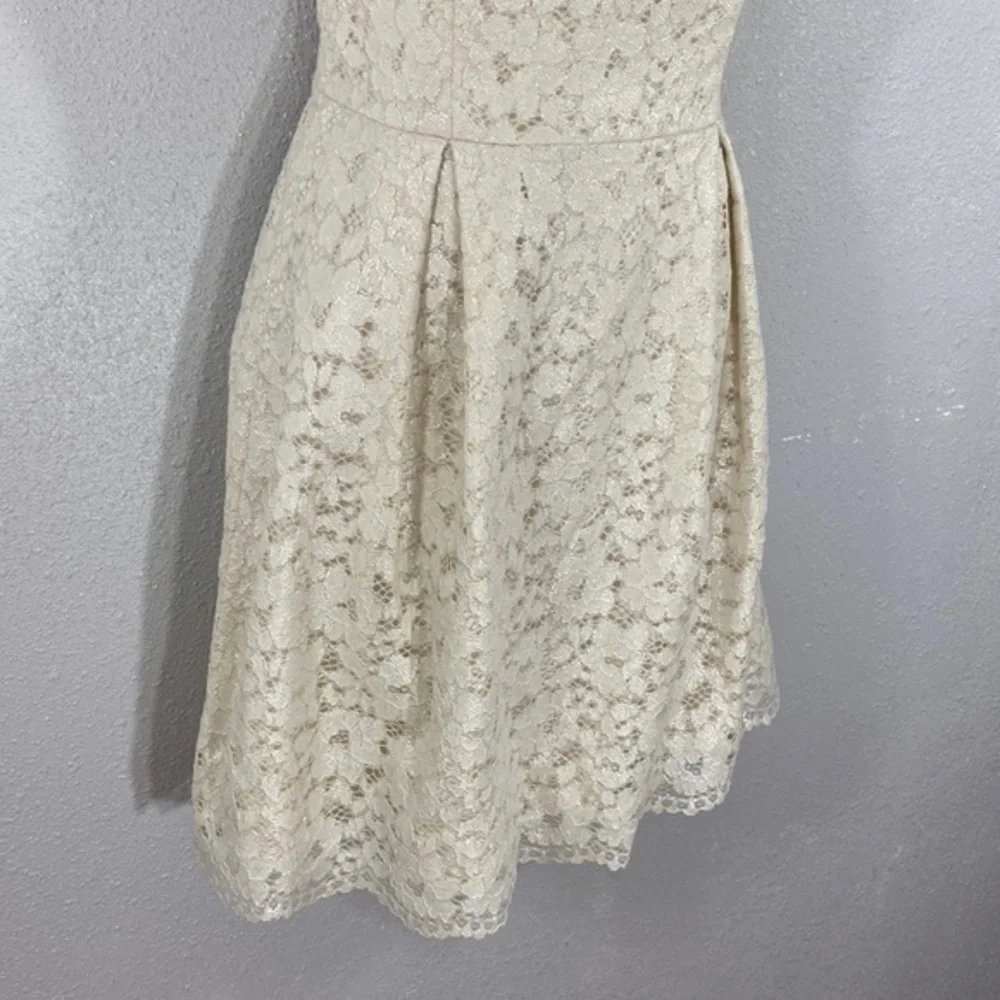 Lilly Pulitzer Marielle Cameo White Strapless Flare Dress NN1 - Picture 5 of 13